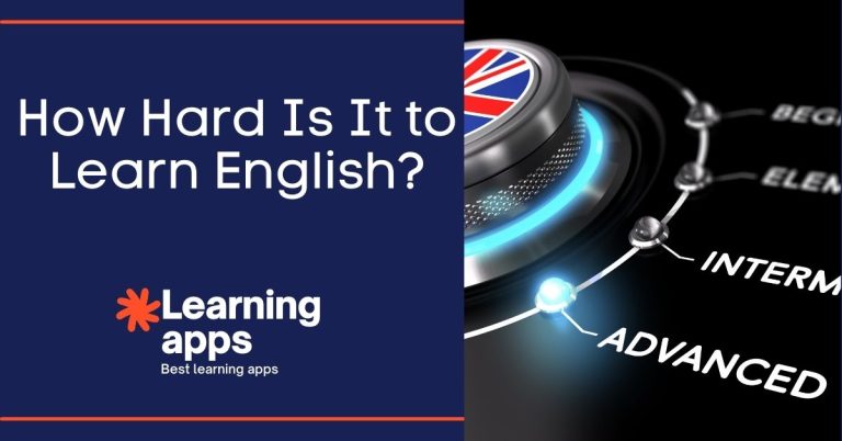 how hard is English to learn